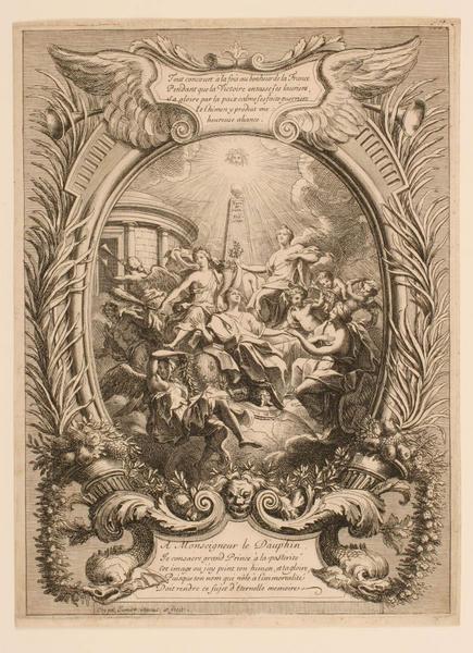 Allégorie à la gloire du dauphin_0