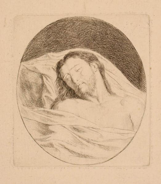 Jésus dans le linceul, Antoine Coypel, 4e quart 17e siècle, 1er quart 18e siècle