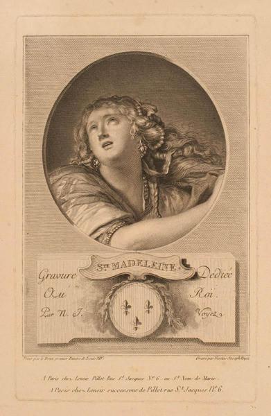 Madeleine repentante, Nicolas Joseph Voyez, 1650