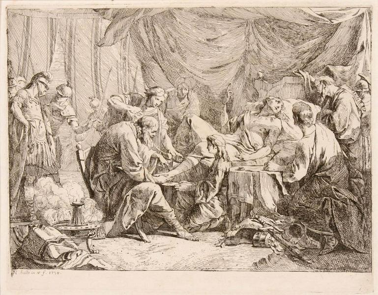 Antiochus pansé après sa chute_0