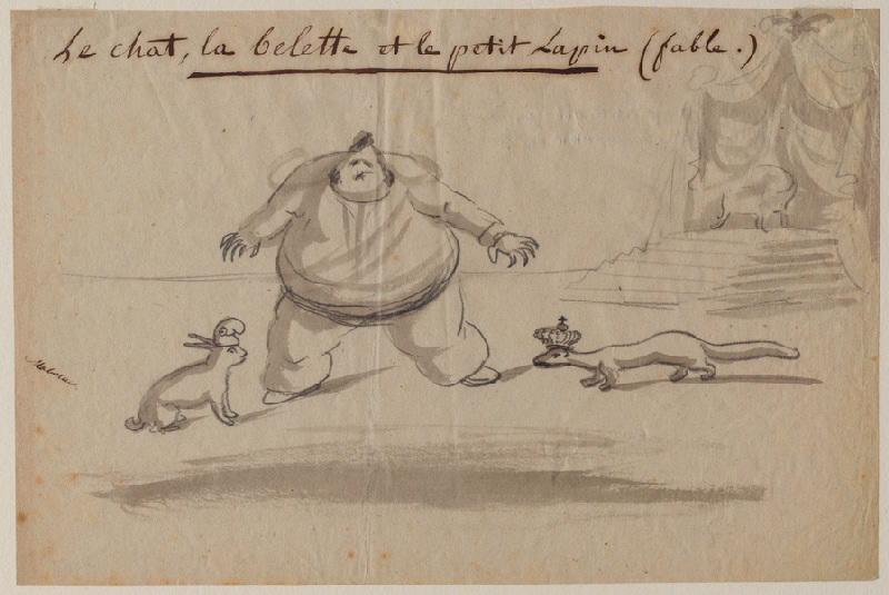 Le chat, la belette et le petit lapin (fable)_0