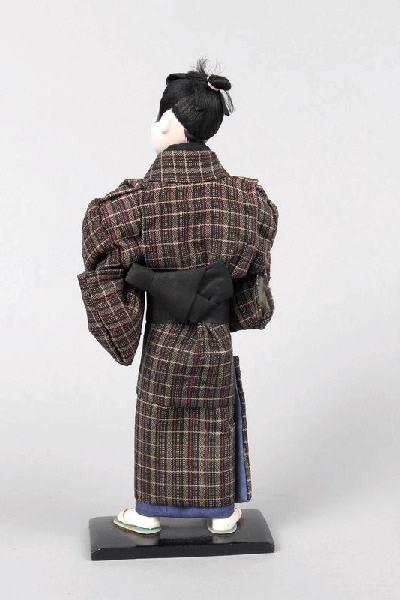 Poupée jeune homme en kimono_1