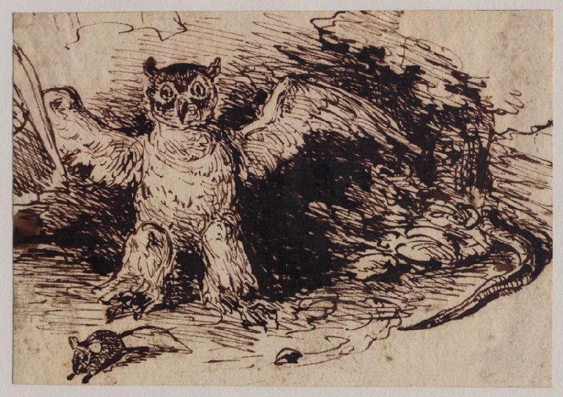 Un hibou, un serpent et une souris_0
