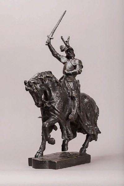 Petite statue équestre de René II (titre de l'inventaire) — Mathias Schiff