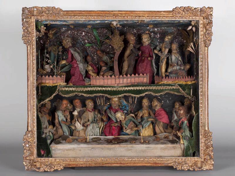 La Cène, le Jardin des Oliviers et l'arrestation du Christ (titre d'usage) ; La Cène (titre de l'inventaire)_0