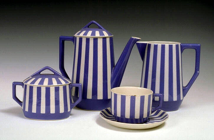 Service à café (ensemble), cafetière, pot à lait, sucrier, soucoupe (6), tasse à thé (6), soucoupe (4)_0