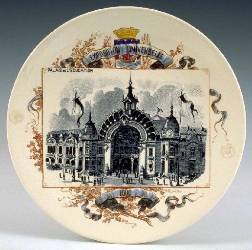 Exposition Universelle de 1900 (1) : le palais de l'Education (Série décorative)_0
