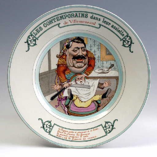Contemporains dans leur assiette (Série décorative)_0