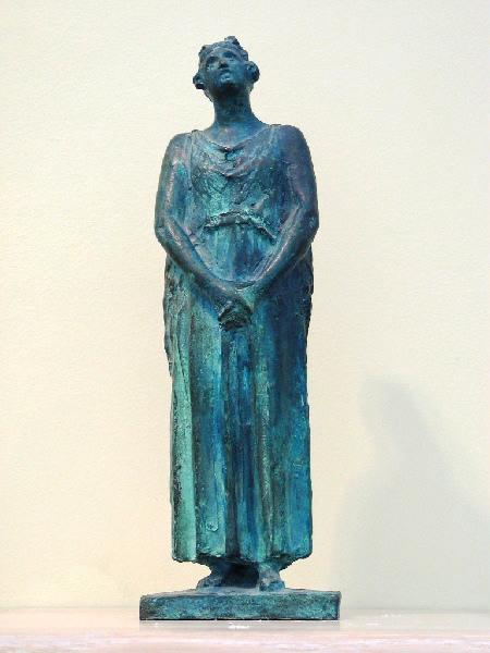 Femme debout (Emma Calvé ?), Denys Puech, 4e quart 19e siècle, 1ère moitié 20e siècle