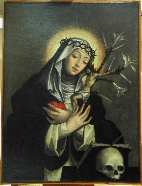 Sainte Catherine de Sienne, Scipione Pulzone, 1ère moitié 17e siècle