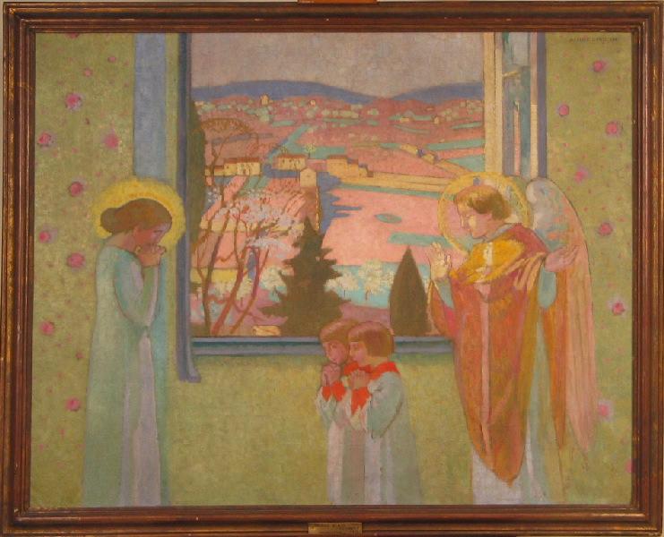 L'Annonciation à la fenêtre du prieuré, Maurice Denis, 1916