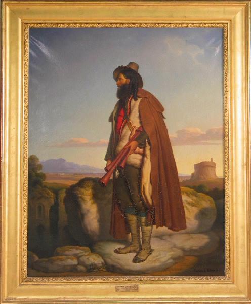 Pifferaro avec sa cornemuse (Paysan de la Sabine, environs de Rome)_0