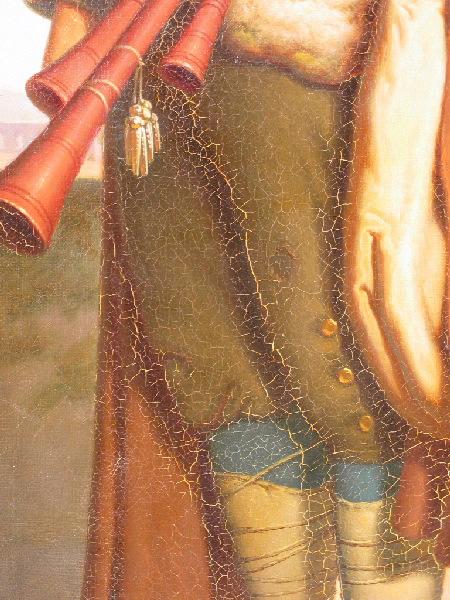 Pifferaro avec sa cornemuse (Paysan de la Sabine, environs de Rome)_1