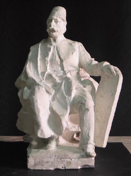 Monument à Nubar Pacha (esquisse), Denys Puech, 4e quart 19e siècle, 1ère moitié 20e siècle