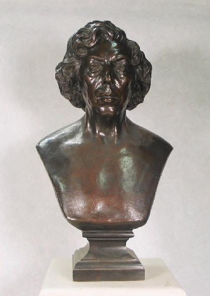 Buste d'homme, Angelo Francia, 1883