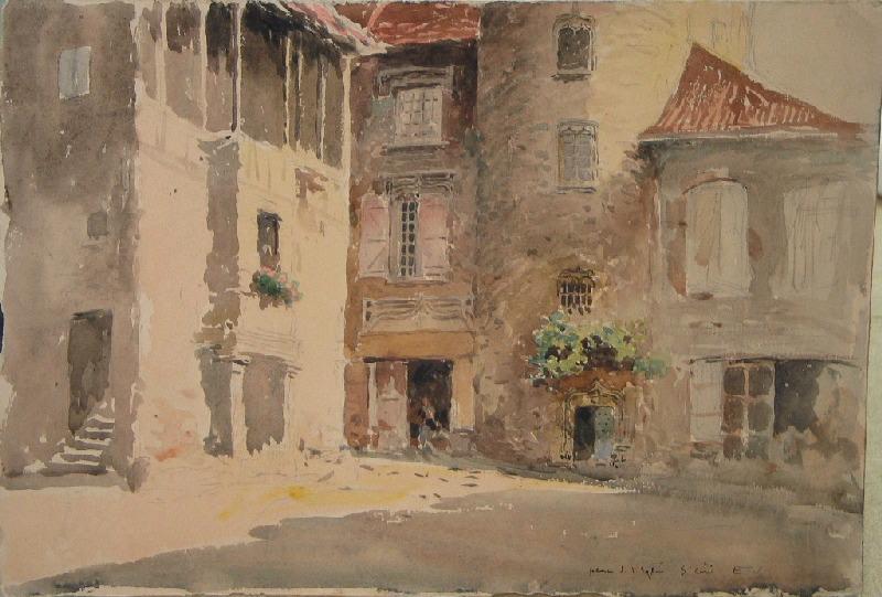 Place de l'Eglise de Saint Céré_0