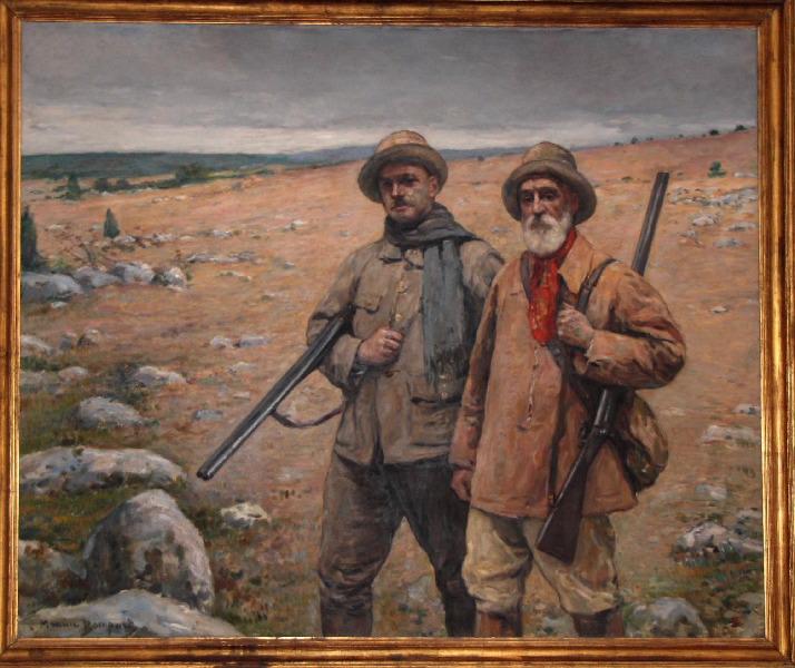 Les Chasseurs sur le Causse (Mr Broussy et Mr Fraysse)_0