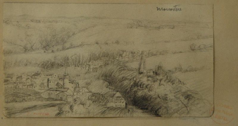 Vue du Monastère, Denys Puech, 4e quart 19e siècle, 1ère moitié 20e siècle
