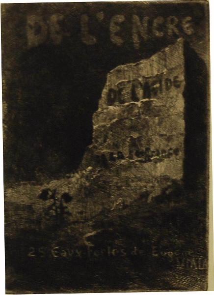 De l'Encre, de l'Acide, de la Souffrance : Frontispice, Eugène Viala, 1900