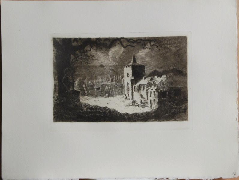 Les Gestes de la Terre (17) : Le Village, Eugène Viala, 1913