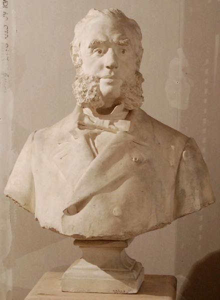 Buste d'homme, Denys Puech, 1892