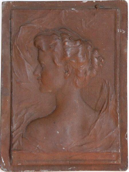 Mademoiselle Edmond de Rothschild (Bas relief), Denys Puech, 4e quart 19e siècle, 1ère moitié 20e siècle