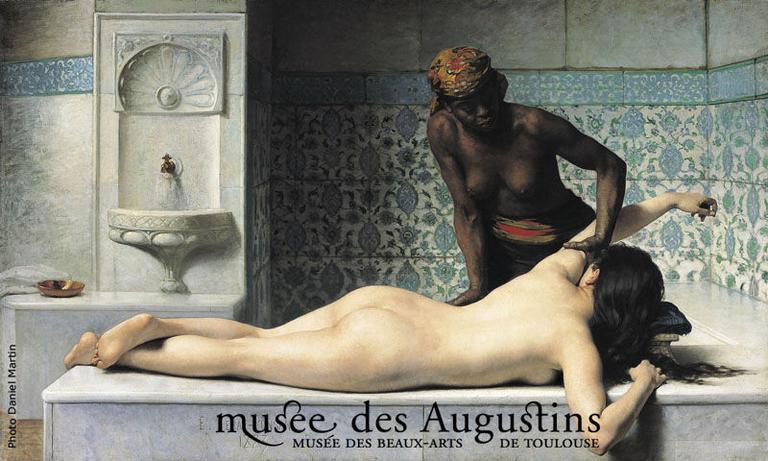 Le massage. Scène de hammam_1