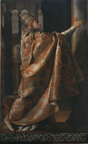 Le pape Urbain II consacrant la basilique Saint Sernin de Toulouse, Antoine Rivalz, 1715
