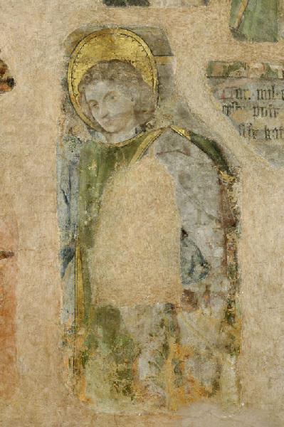 Pèlerinage  au tombeau de sainte Catherine, un pèlerin, 1454