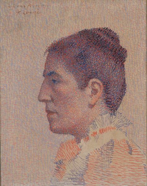 Portrait de femme, Achille Lauge, 1894 vers