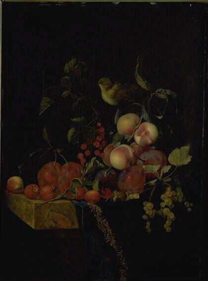 Nature morte de fruits (Titre de David Fiozzi.) ; Tableau de fruits_2