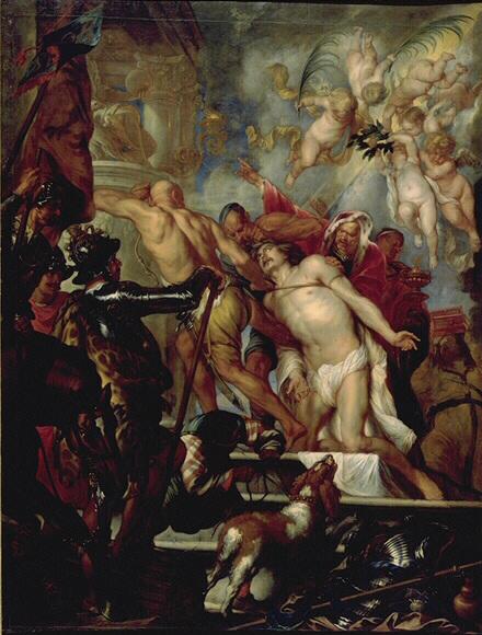 Le Martyre de Saint Jacques (titre récent) ; Martyre d'un chrétien (titre ancien)_1