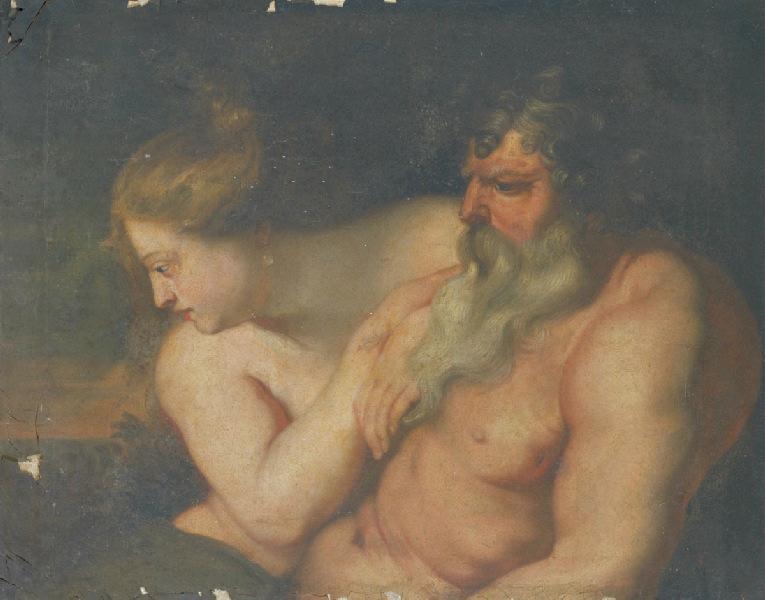 Fleuve et naïade, Petrus Paulus Rubens, 17e siècle