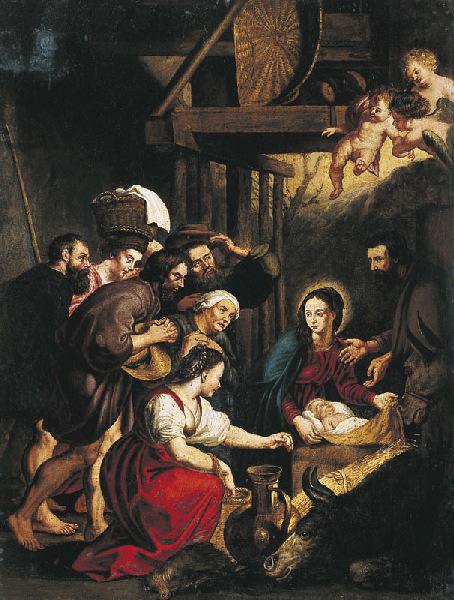 Adoration des bergers, Petrus Paulus Rubens, 17e siècle