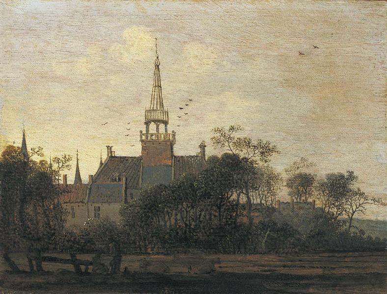 Le château de Westerbeek ; Paysage, Anthony Jansz van der Croos, 1665