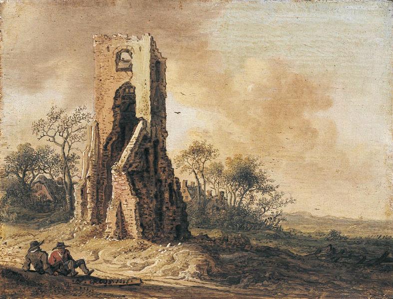 Ruines de l'église de Eikenduinen (Titre de David Fiozzi) ; Ruines_0