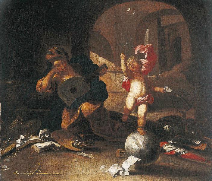 Vanité : allégorie de la caducité (Titre de David Fiozzi) ; Vanité aux bulles de savon_0