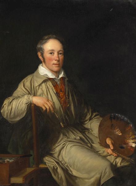 Autoportrait, Philippe Peyrane, 1836