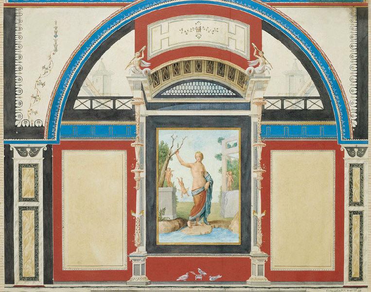 Peintures murales des Thermes de Titus à Rome_0