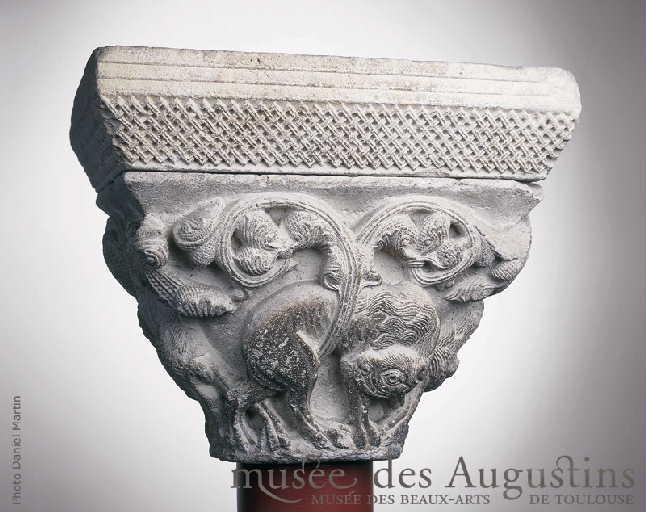 Lions dans des lianes, Deuxieme Atelier De La Daurade, 1120-1130