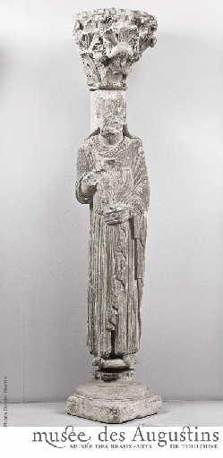 Acrobate dressé sur ses mains sous feuillage d'acanthes_1