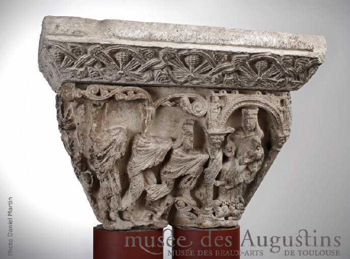 Le voyage et l'Adoration des mages [cloître Saint-Etienne]_2