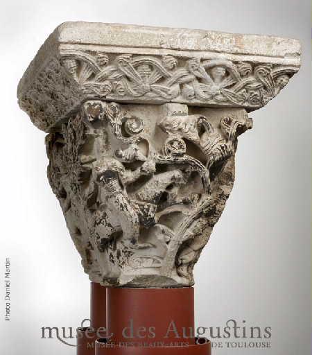 Le voyage et l'Adoration des mages [cloître Saint-Etienne]_3