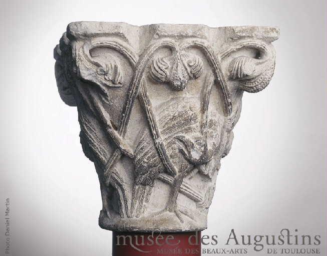 Oiseaux dans des lianes [abbaye de Saint-Sernin, Toulouse]_0