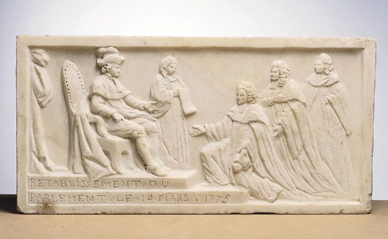 Rétablissement du Parlement, François Lucas, 1777