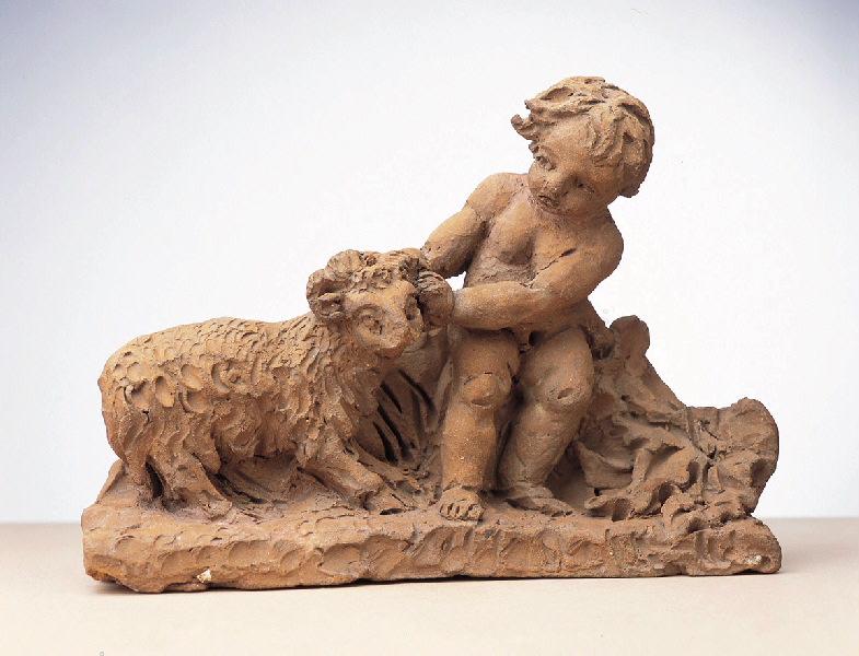Enfant au bélier, François Lucas, 1751-1800