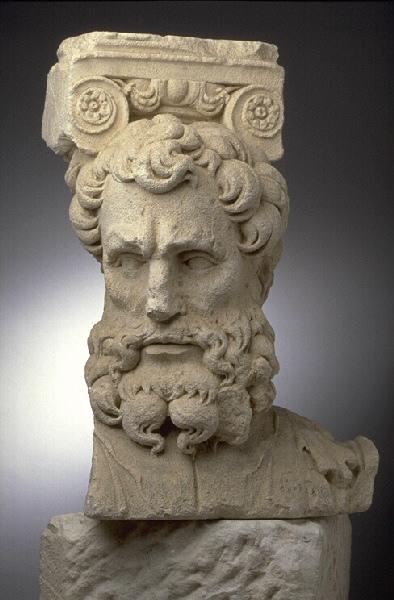 Tête d'homme ; Tête d'atlante (?)_2