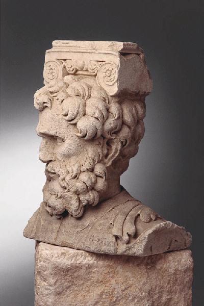Tête d'homme ; Tête d'atlante (?)_1