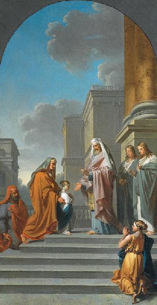 La Présentation de la Vierge au temple, Joseph Roques, 1821
