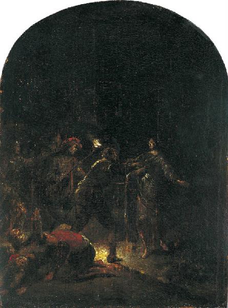 L'Arrestation de Jésus ; Jésus au Jardin des Oliviers_0
